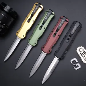 Infidel Portable EDC Outdoor Knife High Hardness Steel Aluminum Alloy Handle Camping Fishing Driving Gear