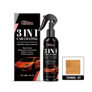Homonth 3-in-1 Car Coating Spray Car Coating Paint Waxing Cleaning Stain Polishing Maintenance Spray