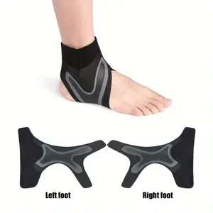 2pcs Sport Ankle Stabilizer Brace Compression Ankle Support Tendon Pain Relief Strap Foot Sprain Injury Wraps Run Basketball