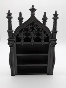 Gothic Cathedral Shelf Display for Dark Decor