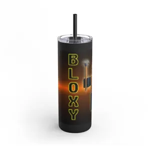 Roblox Bloxy Cola Tumbler – 20oz Stainless Steel Tumbler With A Glossy Finish, Insulated For Hot & Cold Drinks, Ideal Gift for Roblox Fans