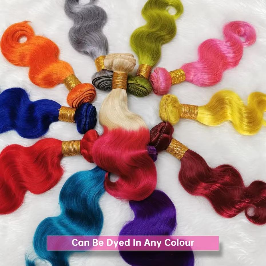 Rovess 613 Blonde Body Wave Bundles 12A Brazilian Virgin Human Hair Extensions 100% Unprocessed Real Hair for Women