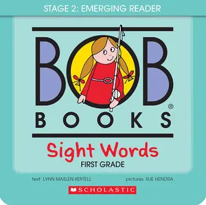 Bob Books - Sight Words First Grade Box Set Decodable Phonics Books, Ages 4 and Up, First Grade, Flashcards (Stage 2: Emerging Reader) -- Lynn Maslen Kertell - Paperback