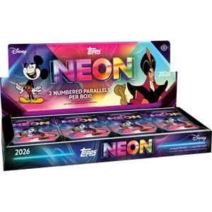 2026 Topps Disney Neon Hobby Box