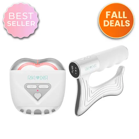RIKI Sculptress PRO 2.0 & RIKI Sculptor Full-Body & Facial Contouring System with EMS Heat & LED Light for Muscle Recovery and Advanced Facial Sculpting