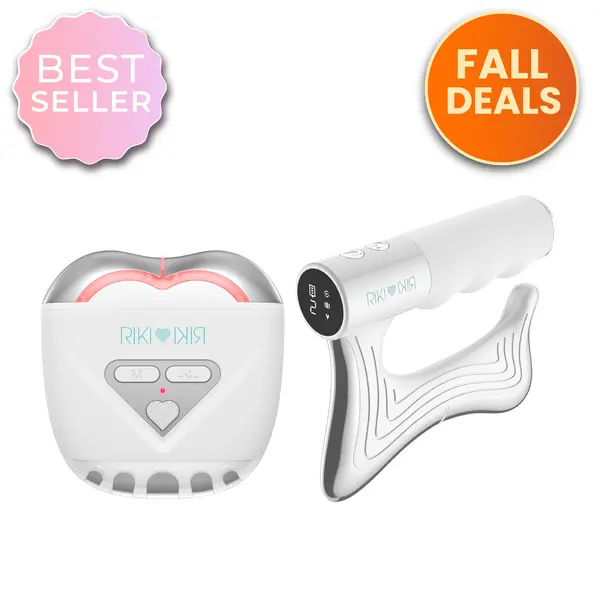 RIKI Sculptress PRO 2.0 & RIKI Sculptor Full-Body & Facial Contouring System with EMS Heat & LED Light for Muscle Recovery and Advanced Facial Sculpting