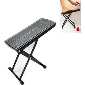 Pedicure Foot Rest Stand, Beauty Footrest for Pedicures, Toenail Care Stand with Non-Slip Rubber, Adjustable Foot Peda