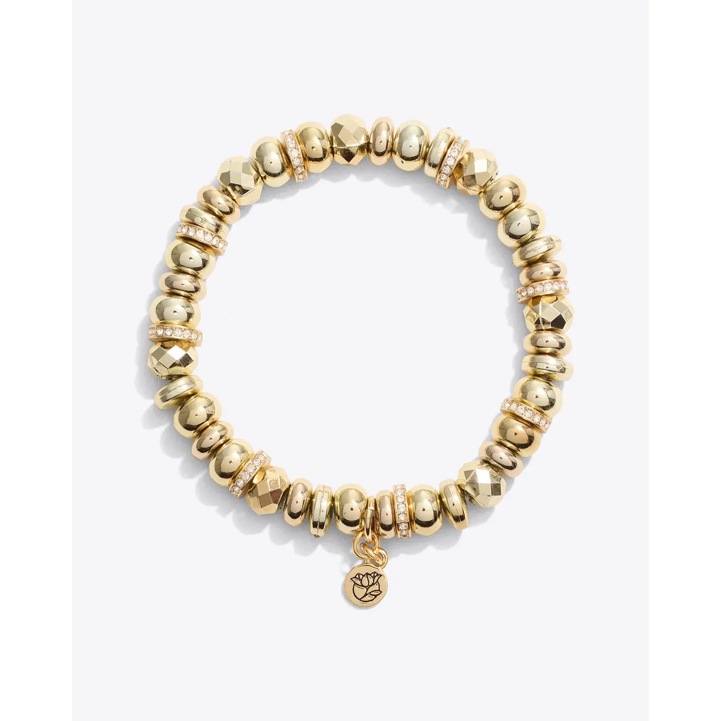 Stretch Bracelet in Gold