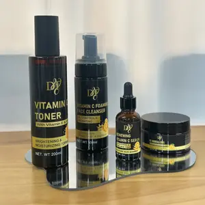 Vitamin C Facial Skincare Set 4-Piece – Brightening, Hydrating & Daily Glow Care