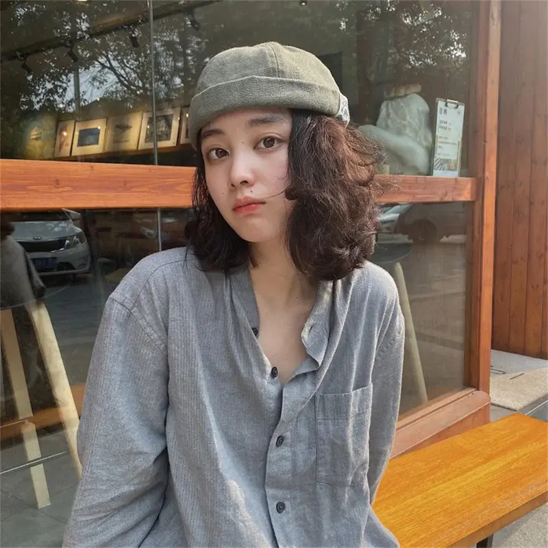 Fashion Cotton Brimless Hat Men Women Retro Skullcap Melon Docker Cap Street Hip Hop Without Visor Summer Outdoor Beanie Gorras Fashion Cotton Brimless Hat Men Women Retro Skullcap Melon Docker Cap Street Hip Hop Without Visor Summer Outdoor Beanie Gorras