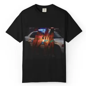 Spring breakers cop car tee