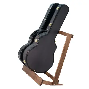 Walnut Guitar Case Rack for Electric and Acoustic, CC29-BW