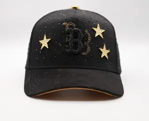 BBB 5to aniversario Gold Baseball Cap 100% Original with Tags by AV Supplies LLC Shipping 24 Hours After Payment