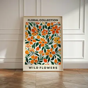Botanical Wall Art, Boho Home Decor, Bohemian Poster Print, Nature Lover Gift, Floral Wall Decoration, Kitchen Wall Hanging