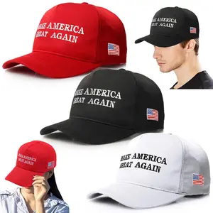Donald Trump President Hat Baseball Cap Adjustable Sports Peaked Cap Comfortable Sun Protection Hat Make America Great Again