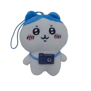 Usagi 10cm Cotton Chiikawa Plush Keychain, Cute Soft Trendy Chiikawa Stuffed Toy, Usagi and Friends Cartoon Plush Doll, Perfect Gift