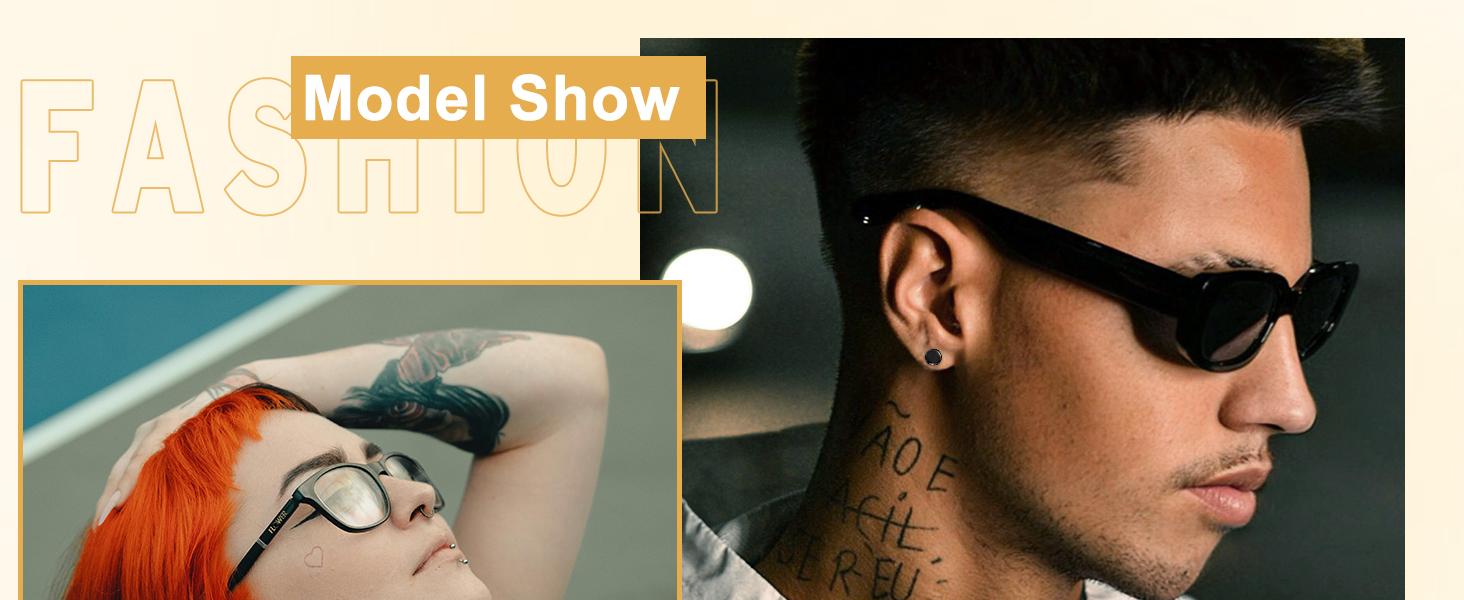12-26Pcs Ear Stretching Kit 1-7mm/7.5-12mm Plugs for Ears Gauges with O-Rings Stainless Steel Gauge Stretching Kit with Aftercare Jojoba Oil Ear Expander Body Piercing Jewelry for Women Men