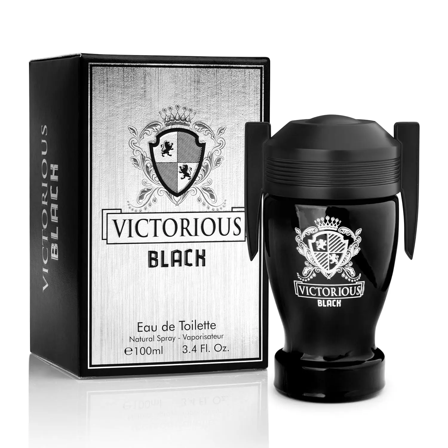 Victorious Black Cologne 3.4oz Men's Fragrance