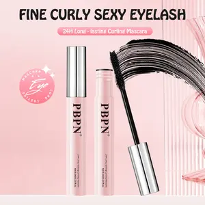 PBPN 3D Lengthening Mascara 24hr Lashi Extension Naturally Thick & Curled No Smudge Long Lasting Waterproof for All Skin Types Holiday Gift Brown Mascara
