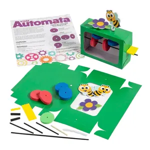 STEM Bee & Flower Automata Activity Learning Challenge Craft Kit - Makes 12