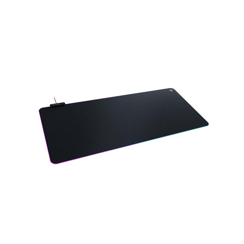 Turtle Beach Sense AIMO XXL Ultra-Wide PC Gaming Mousepad, RGB Illumination, High Precision, Non Slip Back, Extended Keyboard Desktop Mouse Pad with Stitched Edges