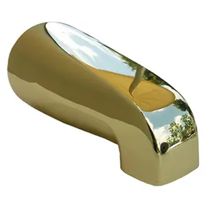 Larsen Supply 08-1103 Polished Brass Universal Bath Tub Spout