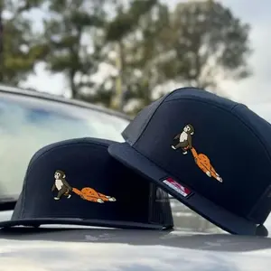 Monkey Punch Embroidery Trucker Hat, Viral Baby Monkey Punch Holding Plush Toy Cap , Trend Meme Animal Lover Gift, Cute Cozy Snapback Hat