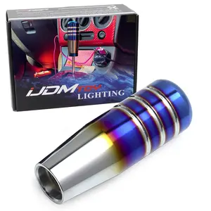 iJDMTOY JDM Neo Chrome Manual or Automatic Shift Knob, Universal Fit, For Chevrolet Honda Acura Mazda Mitsubishi Nissan Infiniti Lexus Toyota Scion, etc