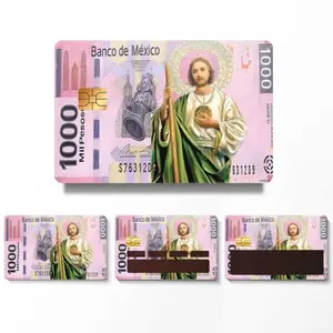 4pc Must-Have Mexican Peso Cultural Card Stickers Waterproof Ultra-Thin Removable Fits Debit Key ID Cards No Residue Peel & Stick Unique Heritage Aesthetic Viral Card Decor