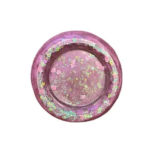 BABES2BAKED Grape Theme Ashtray or Jewelry Tray with Colorful Design and Functional Use Resin Handmade