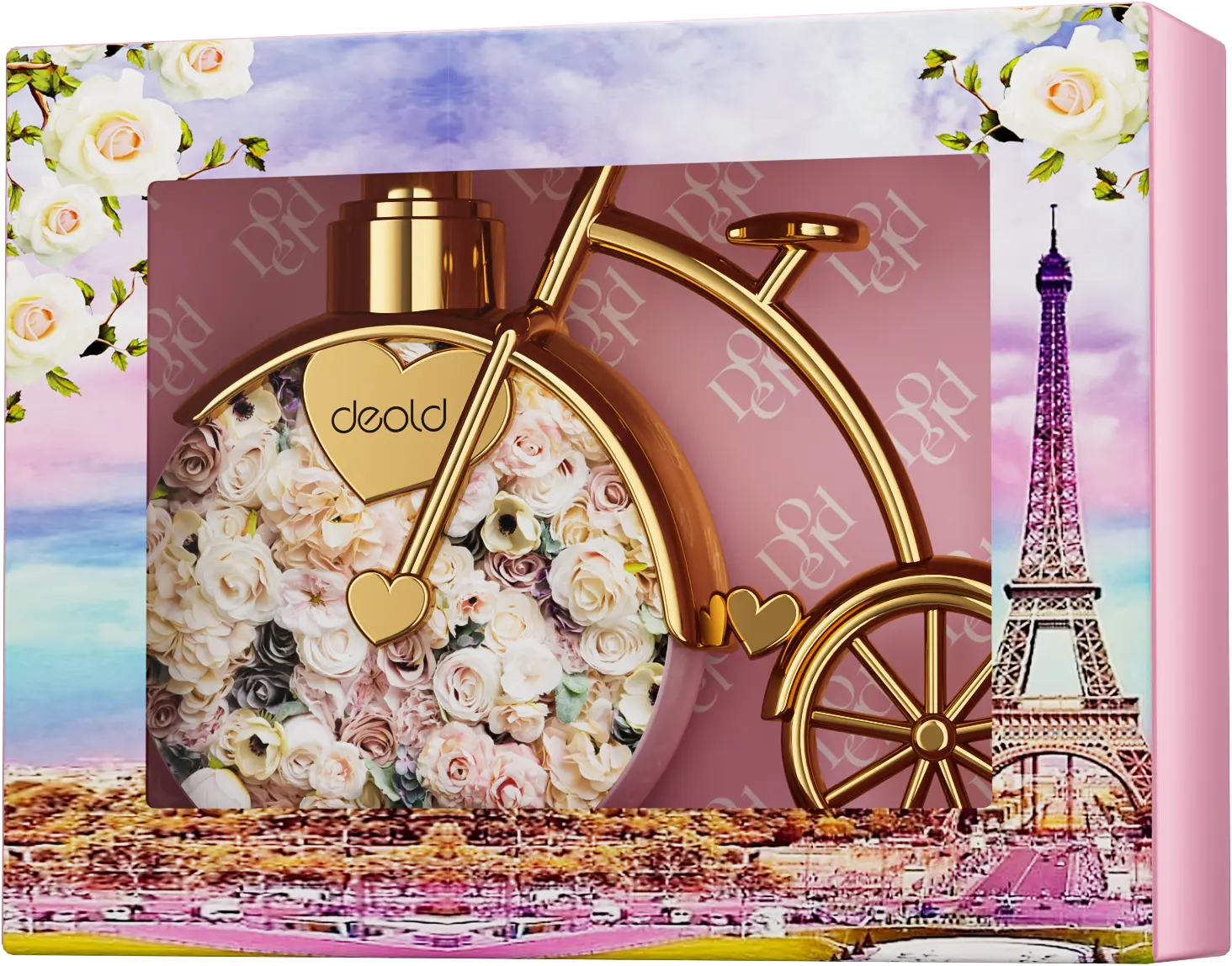 Deold Rose Self 25ml Long-Lasting Floral Chypre Women's Perfume with Vanilla Notes, Summer Edition Gift Set (Women’s Day Gifting Option)
