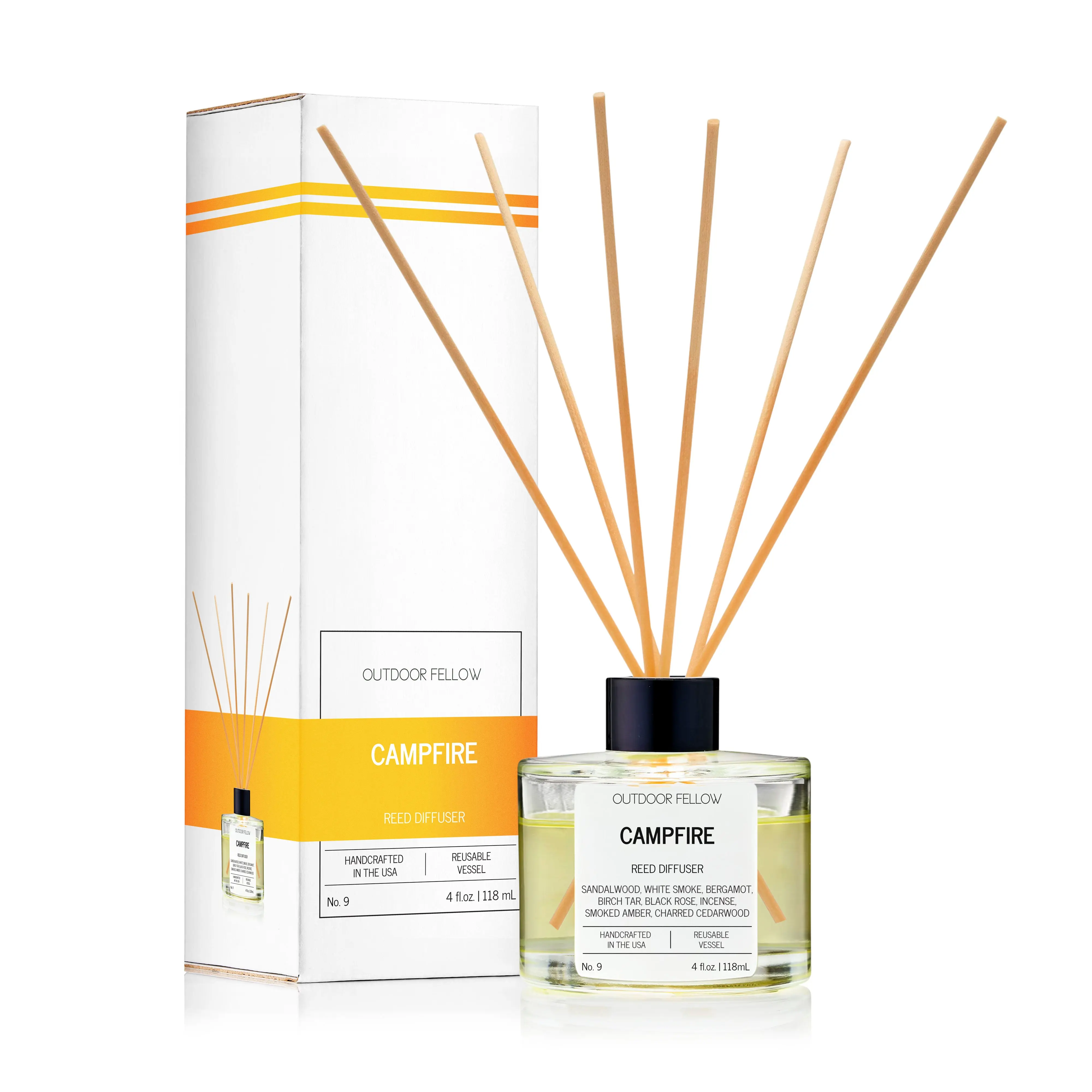 CAMPFIRE CANDLE & REED DIFFUSER BUNDLE