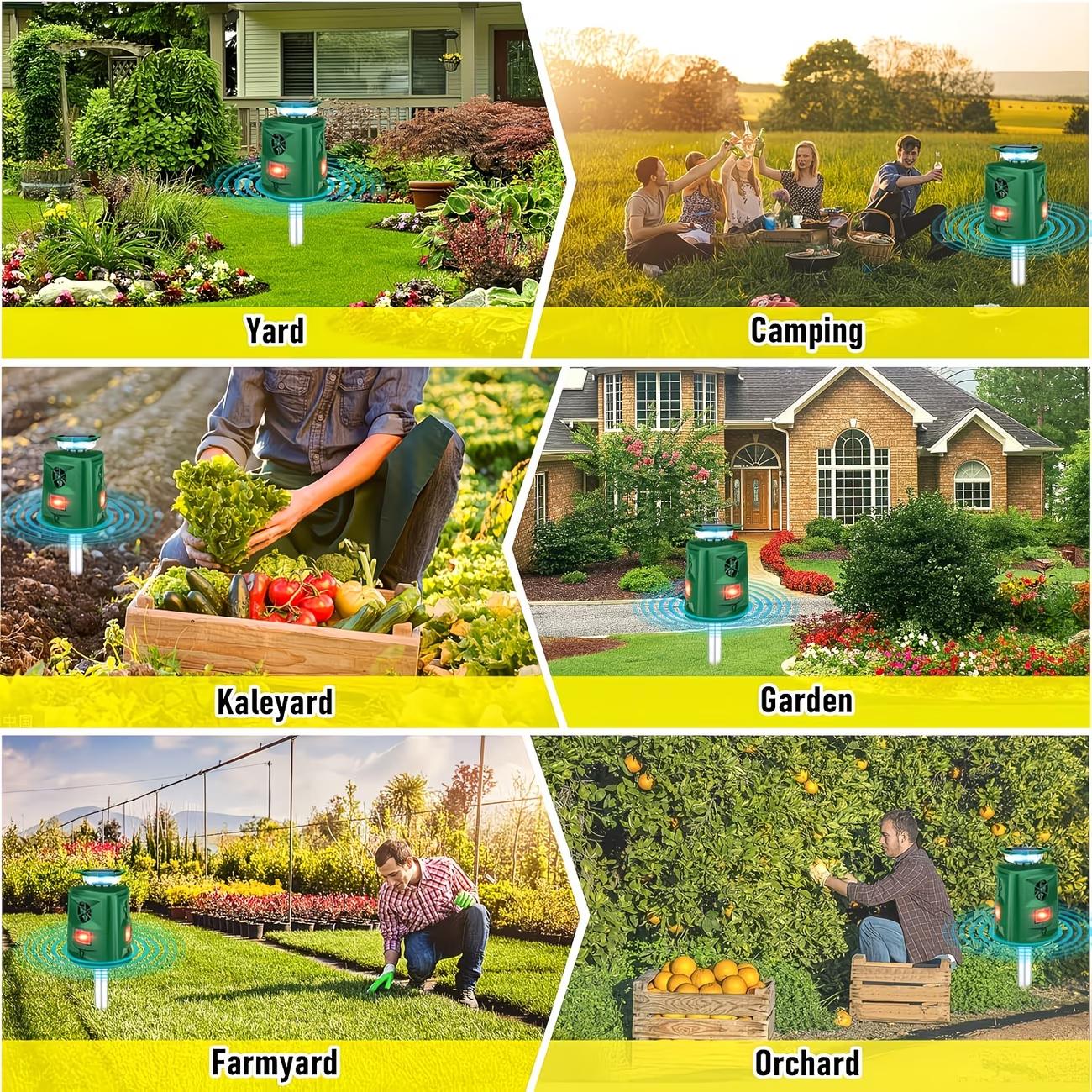 Upgraded Version 360° Solar-powered Ultrasonic Outdoor Device With LED Flashing Lights And Motion Detection, Designed For Animal Activity Sensing In Outdoor Spaces. Suitable For Security In Homes, Villas, Yards, Chicken Coops, Farms, And Barns. Upgraded Version 360° Solar-powered Ultrasonic Outdoor Device With LED Flashing Lights And Motion Detection, Designed For Animal Activity Sensing In Outdoor Spaces. Suitable For Security In Homes, Villas, Yards, Chicken Coops, Farms, And Barns.