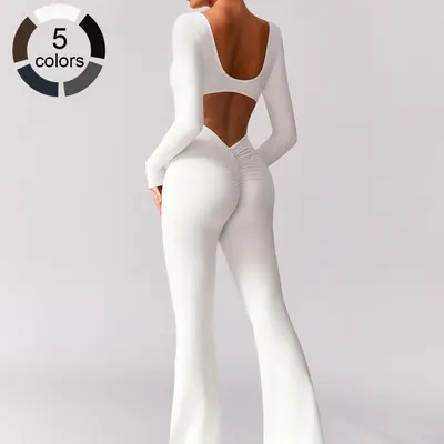 Long Sleeve Jumpsuit Outfit Ideas TikTok Shop