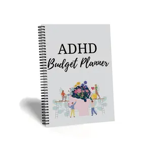 A5 Adhd Budget Planner, 1 Count Bi-weekly Budget Planner, Monthly Budget Planner, Financial Planner, Personal Organizer, Spiral Bound Planner, Office Stationery & Supplies