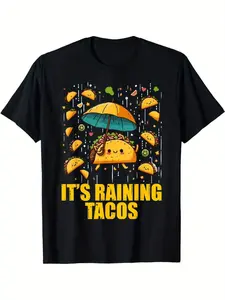 Summer t Shirts It'S Raining Tacos Funny Taco Lovers kids girls boys T-Shirt
