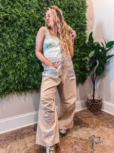 Petals & Pockets Overalls