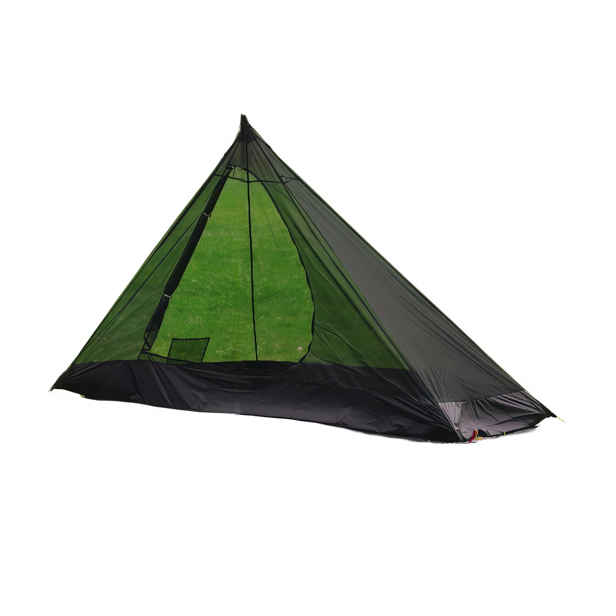 2-Person Tipi Shape Oxford Dandelion Shell Inner Tent, All-Seasons Insert with 3000mm Waterproof Bath Floor, Foldable Lightweight Wear-Resistant Windproof Insect-Proof Removable Washable for Hiking Light Outdoor Trips 2-Person Tipi Shape Oxford Dandelion Shell Inner Tent, All-Seasons Insert with 3000mm Waterproof Bath Floor, Foldable Lightweight Wear-Resistant Windproof Insect-Proof Removable Washable for Hiking Light Outdoor Trips