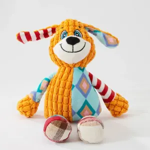 Pet Plush Squeaky Toy for Dogs & Cats | Interactive Chew & Play Toy