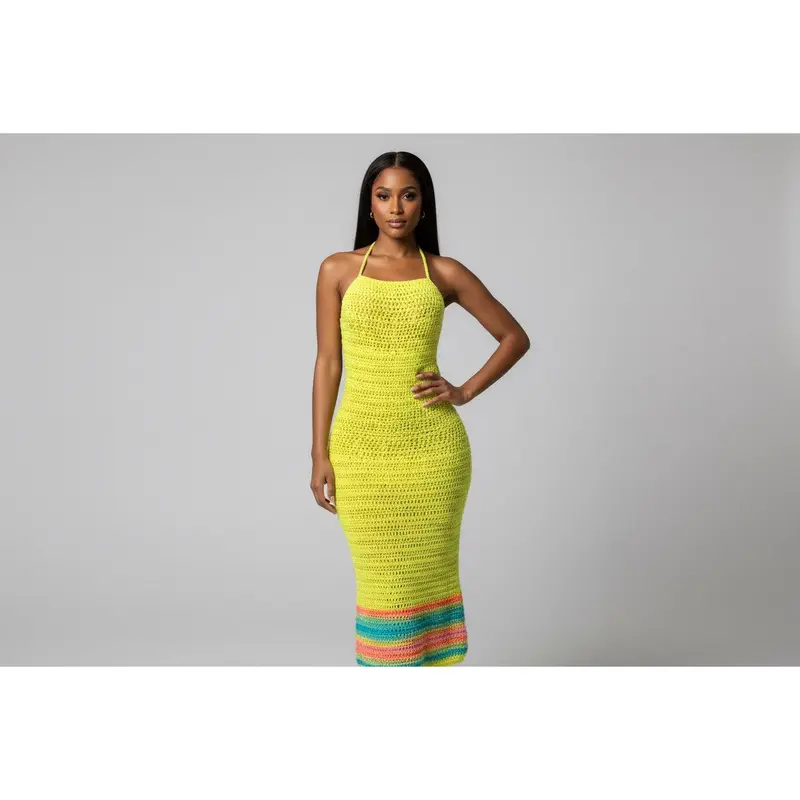 crochet halter dress - TikTok Shop crochet halter dress - TikTok Shop