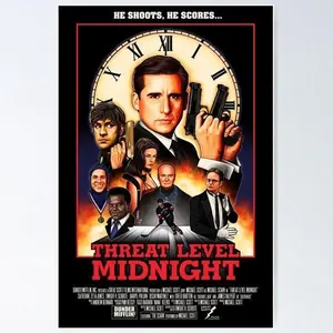 (No Frame) Threat Level Midnight Poster