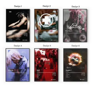 [Sale Up To 40%] [Unframe] SoFaygo Album Posters, Hypertrap Rap Wall Art, Y2K Internet Hip Hop Aesthetic Decor, Modern Album Cover Artwork, Gift for Fans