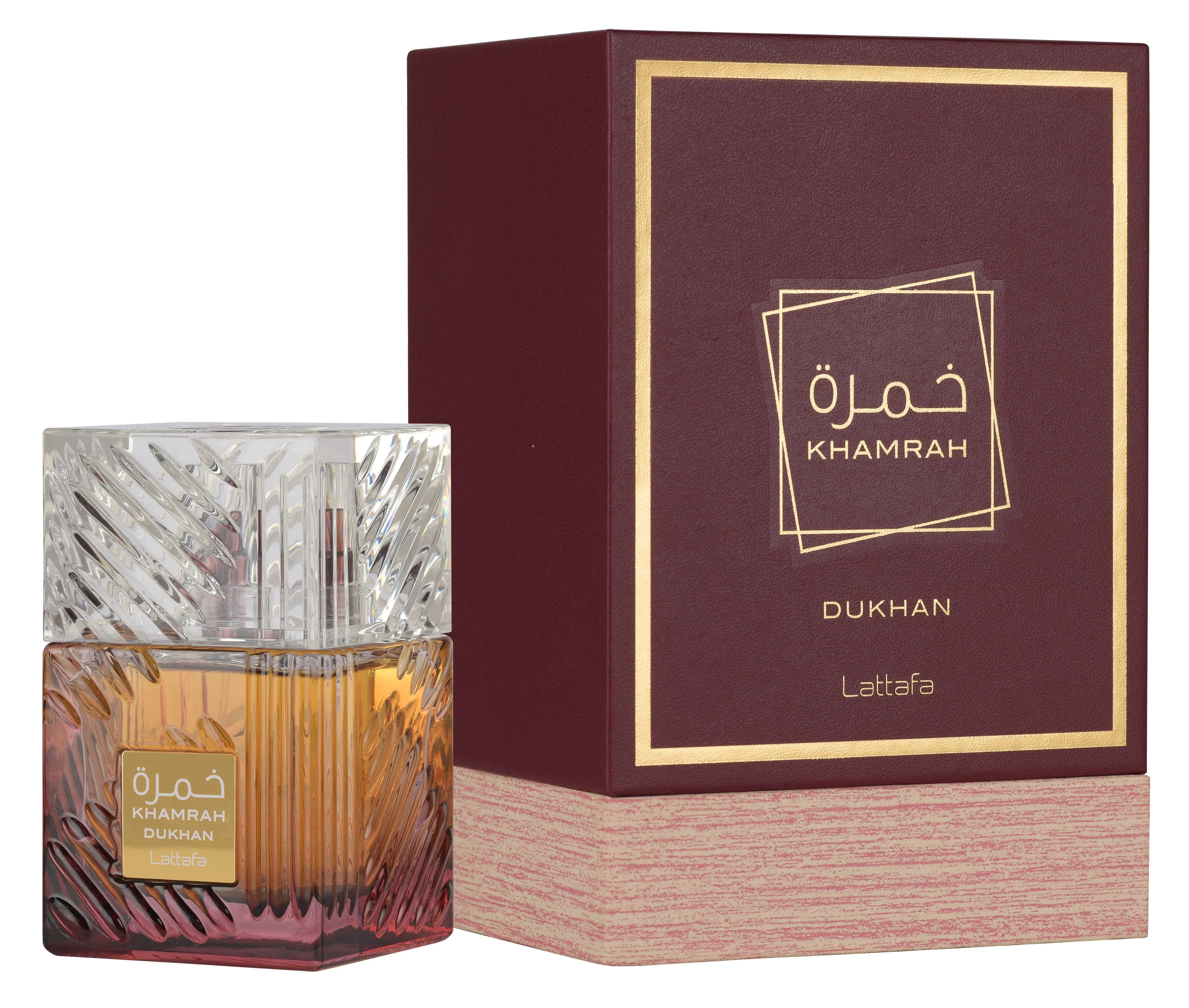Khamrah Dukhan for Unisex Eau de Parfum Spray, 3.4 Ounce / 100 ml Khamrah Dukhan for Unisex Eau de Parfum Spray, 3.4 Ounce / 100 ml