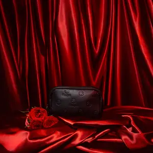 Crossbody Pack Black Luxury Leather