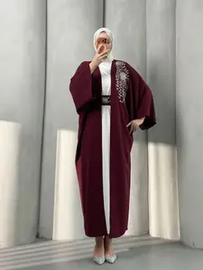 2-Piece Abaya Set with Belt