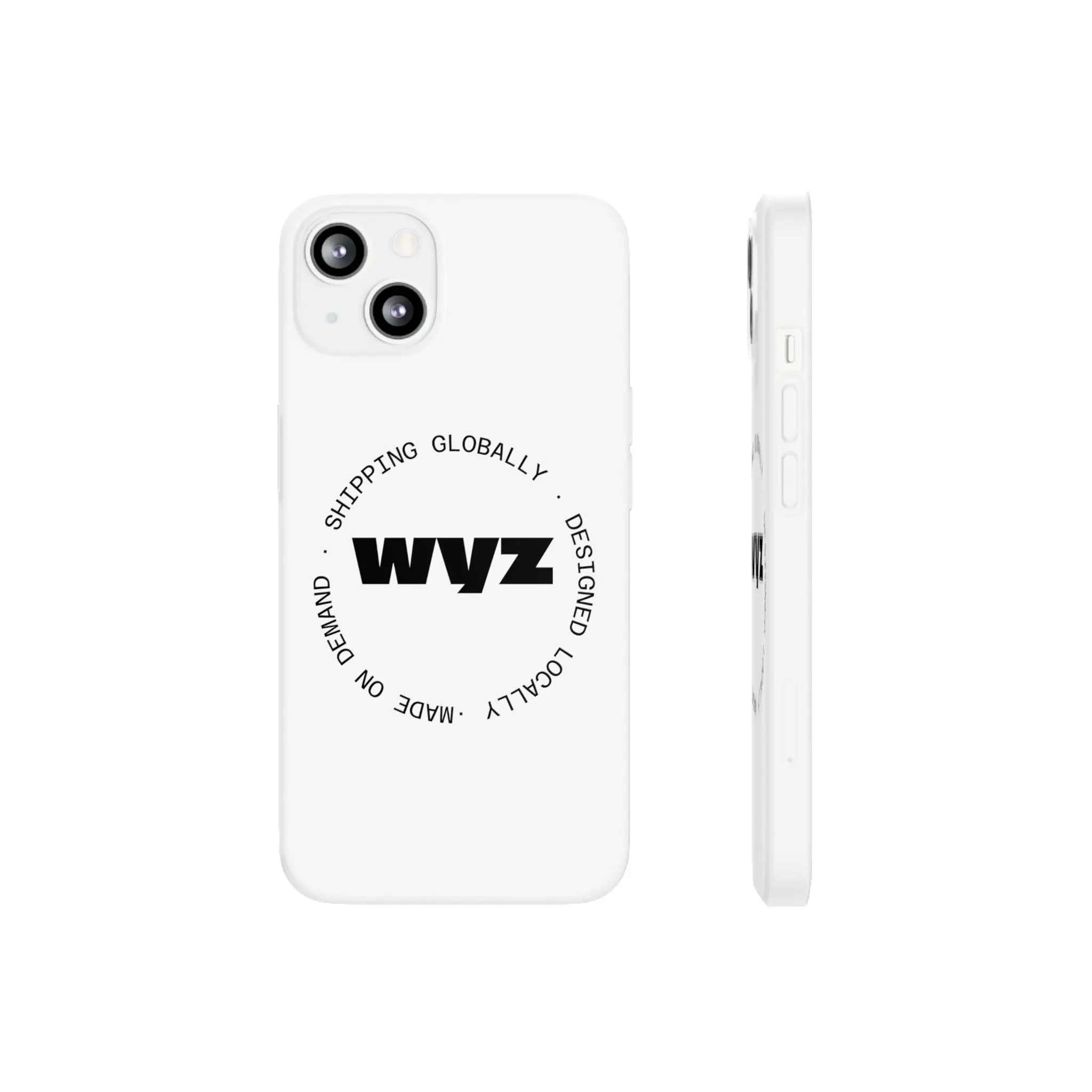 WYZ Circular Logo Flexi Case | Minimal Phone Case