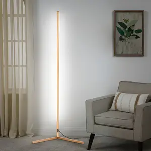 LumiGlow Corner Floor Lamp
