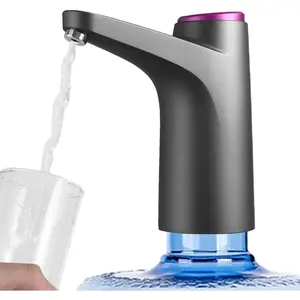 Water Dispenser for 5 Gallon Bottle, Portable Water Cooler Dispenser,Universal Water Dispenser for 2.5,3 and 5 Gallon Bottles USB Charging Water Pump