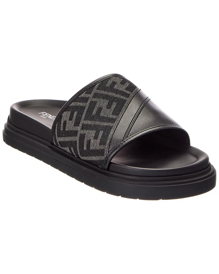 FENDI Leather Slide