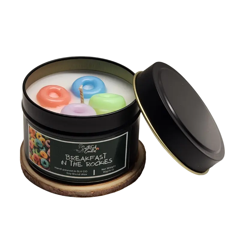 Breakfast in the Rockies - Fruit Loops Scented Candle with 90g of wax
